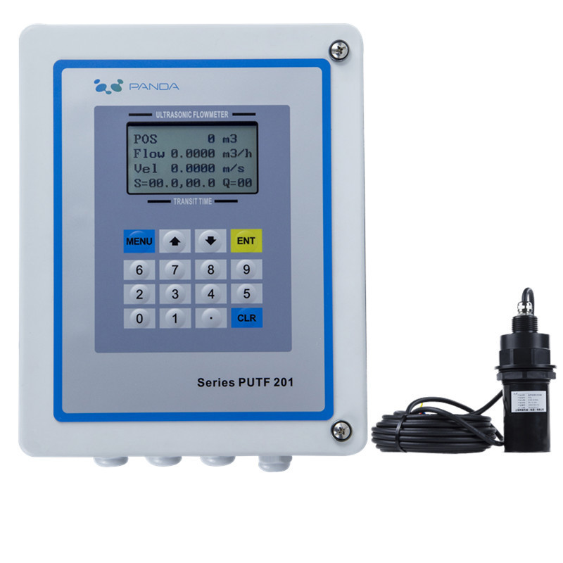 RS485  4-20MAUltrasonic Level Meter Open Channel Flow Meter Sewage Embedded Ultrasonic Water Level Measurement