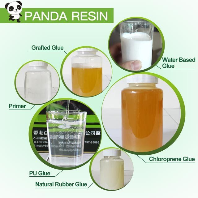 Water based pu adhesive carpet glue panda resin