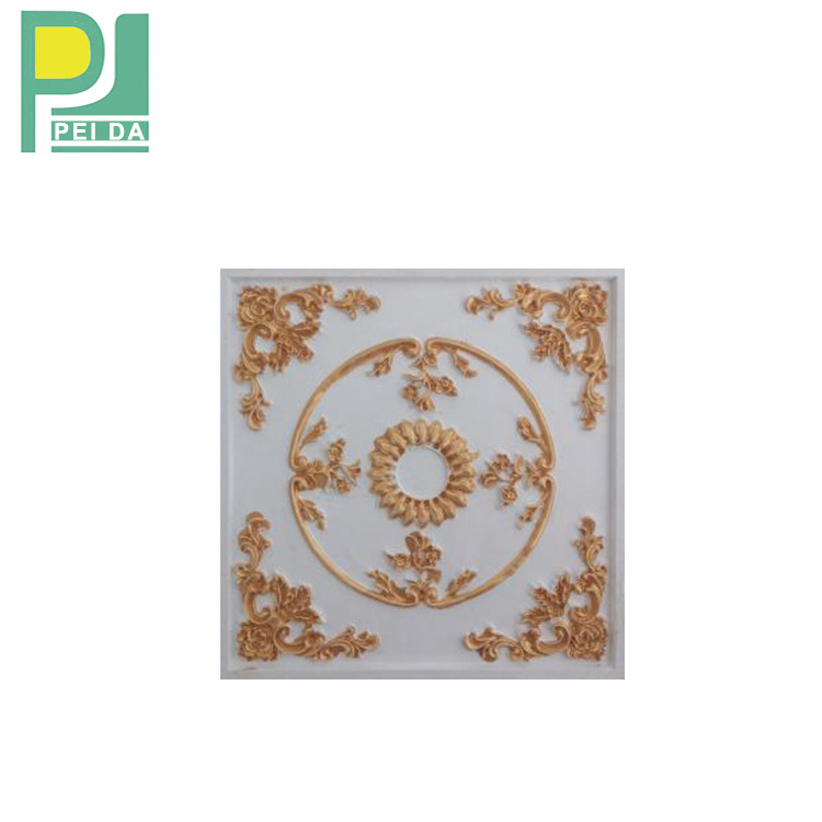 Ceiling Tiles Interior Decoration Gypsum 600X600