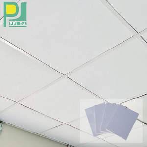 Interior Office Decor PVC Gypsum Board Ceiling Tiles Gypsum China