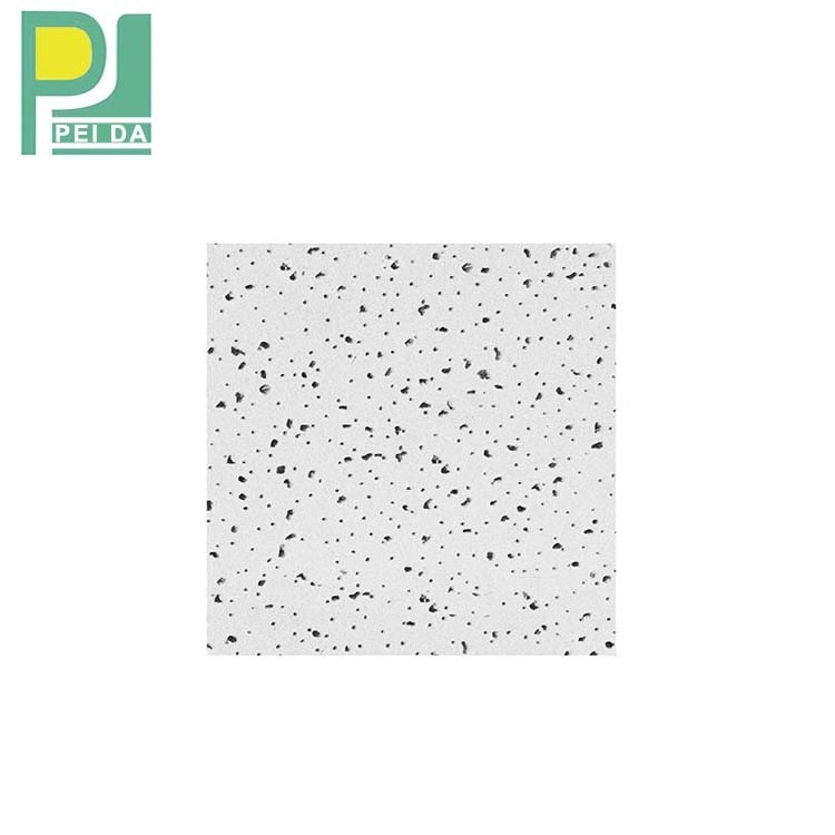 600x600mm Acoustic Mineral Fiber Board Drop Ceiling Tiles Price