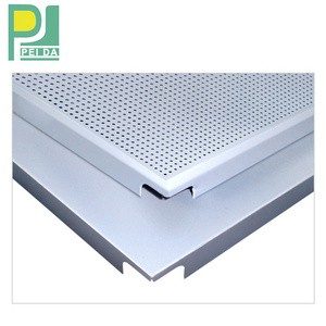 Decorative Aluminum Metal  Ceiling Tile Square Ceiling Tiles