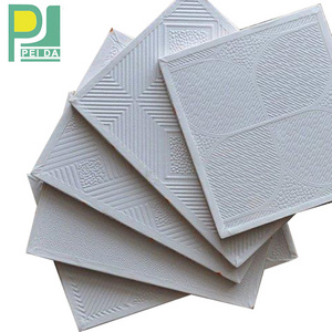 Best Quality White Color Gypsum Price 60x60 PVC Gypsum Ceiling