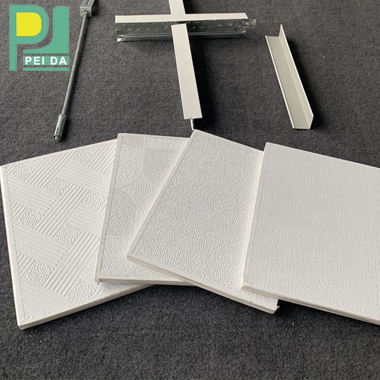 Factory Price Best Quality PVC Gypsum Board Ceiling For Bedroom Decoration