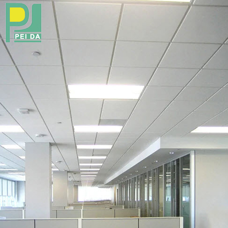 RH80 60x60 Suspended 20mm Thickness Mineral Fiber Acoustic Ceiling Tiles With Soundproofing