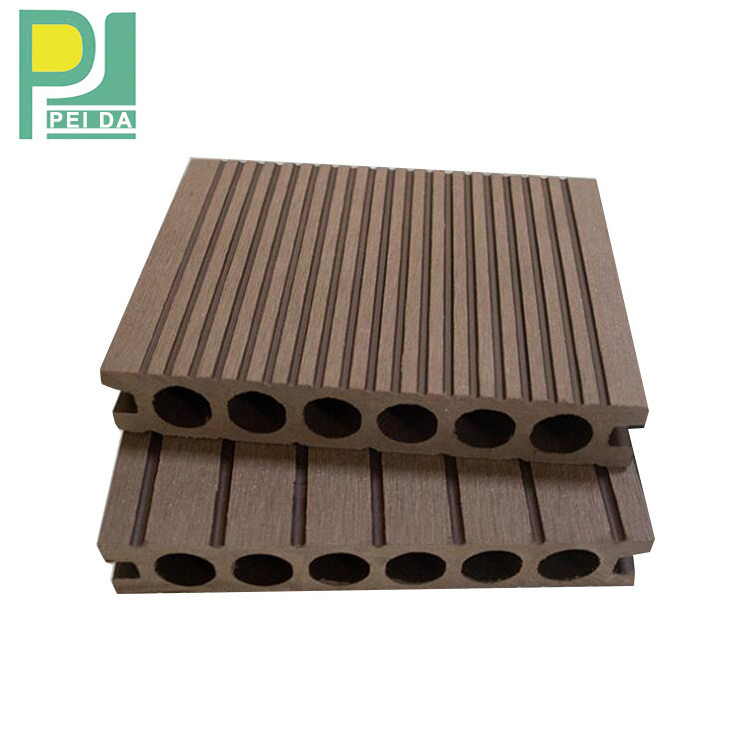 Outdoor Terrace Board WPC Deck Tile Coffee 30x30