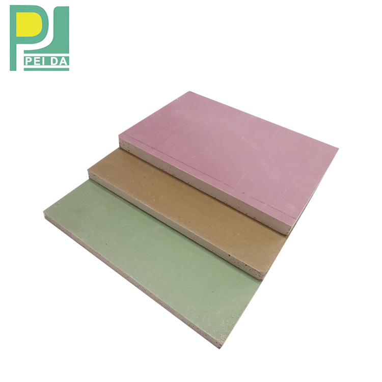 Guangzhou Drywall Gypsum Board 9mm Gypsum Plasterboard Factory Price