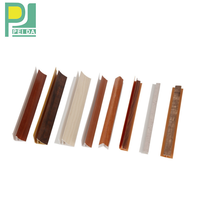 Fireproof Trim Profiles Pvc Ceiling Cover Strip Pvc Skirting Line