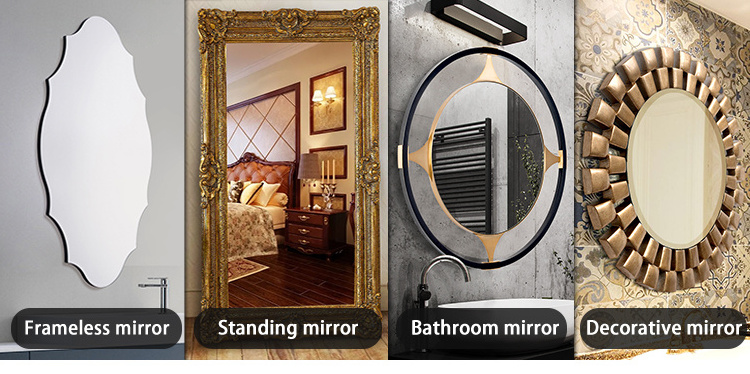 Mirror House Gold Mirror Stainless Steel Sheet Factory Mirrors Decor Wall