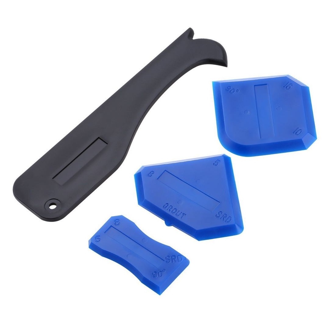 Seam wall angle 4 pieces caulking tool set