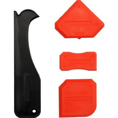 Seam wall angle 4 pieces caulking tool set