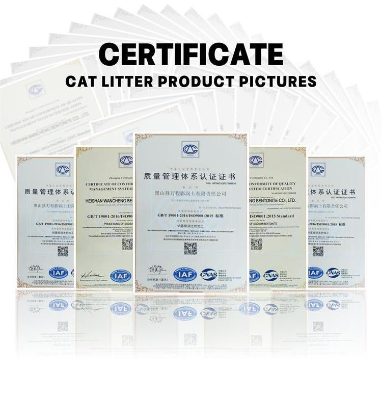 Factory wholesale arena para gatos al por mayor dust free cat litter deodorization OEM/ODM easy clean Bentonite cat sand