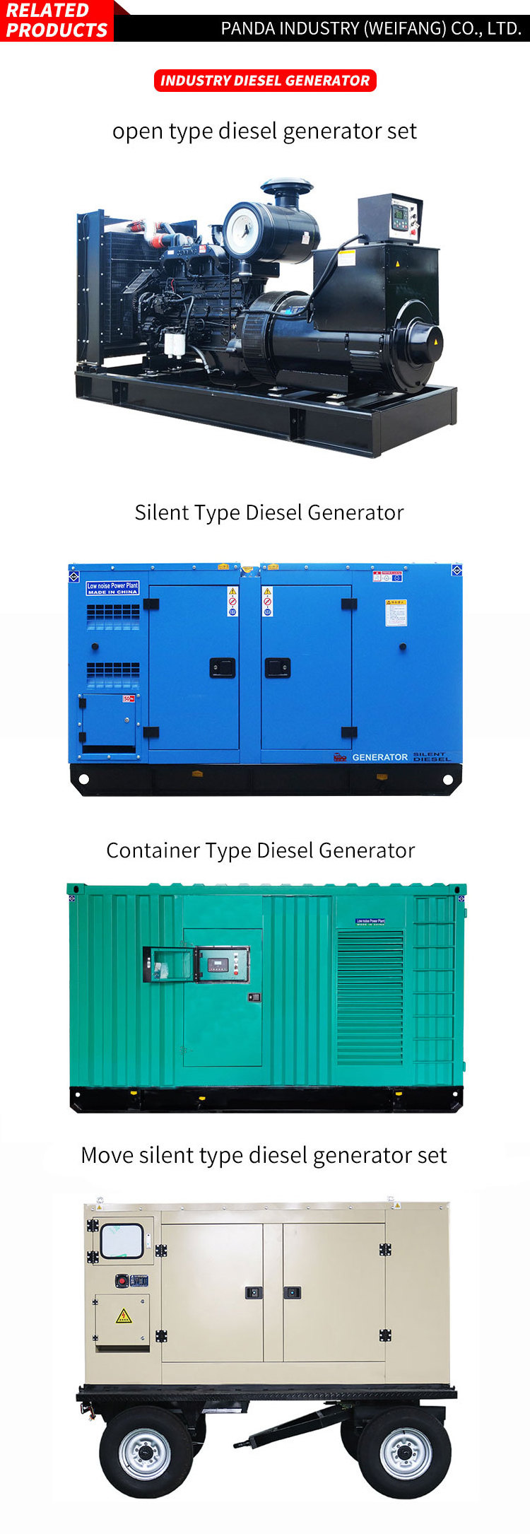 generator diesel price in ghana 25 kva 50kva 100kva 200kva diesel silent generator