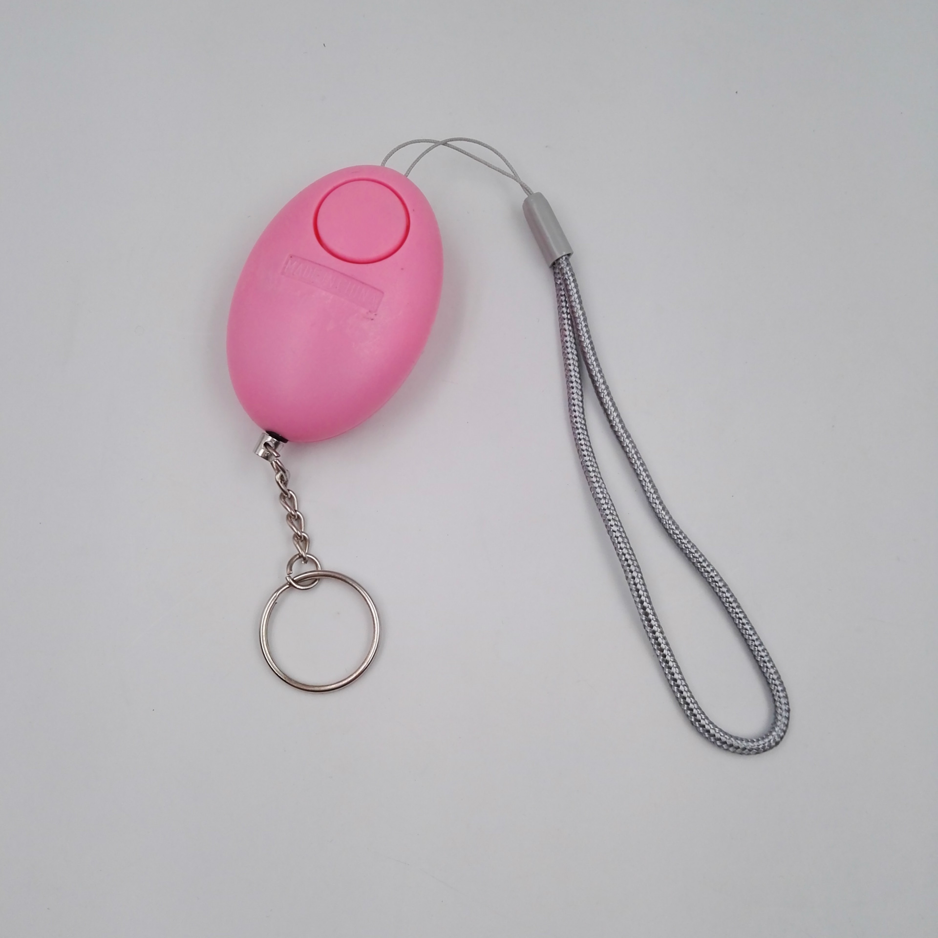 Wholesale Multi-functional Led Personal Alarm PVC Safety Custom Keychain Flashlight Suppliers for Women