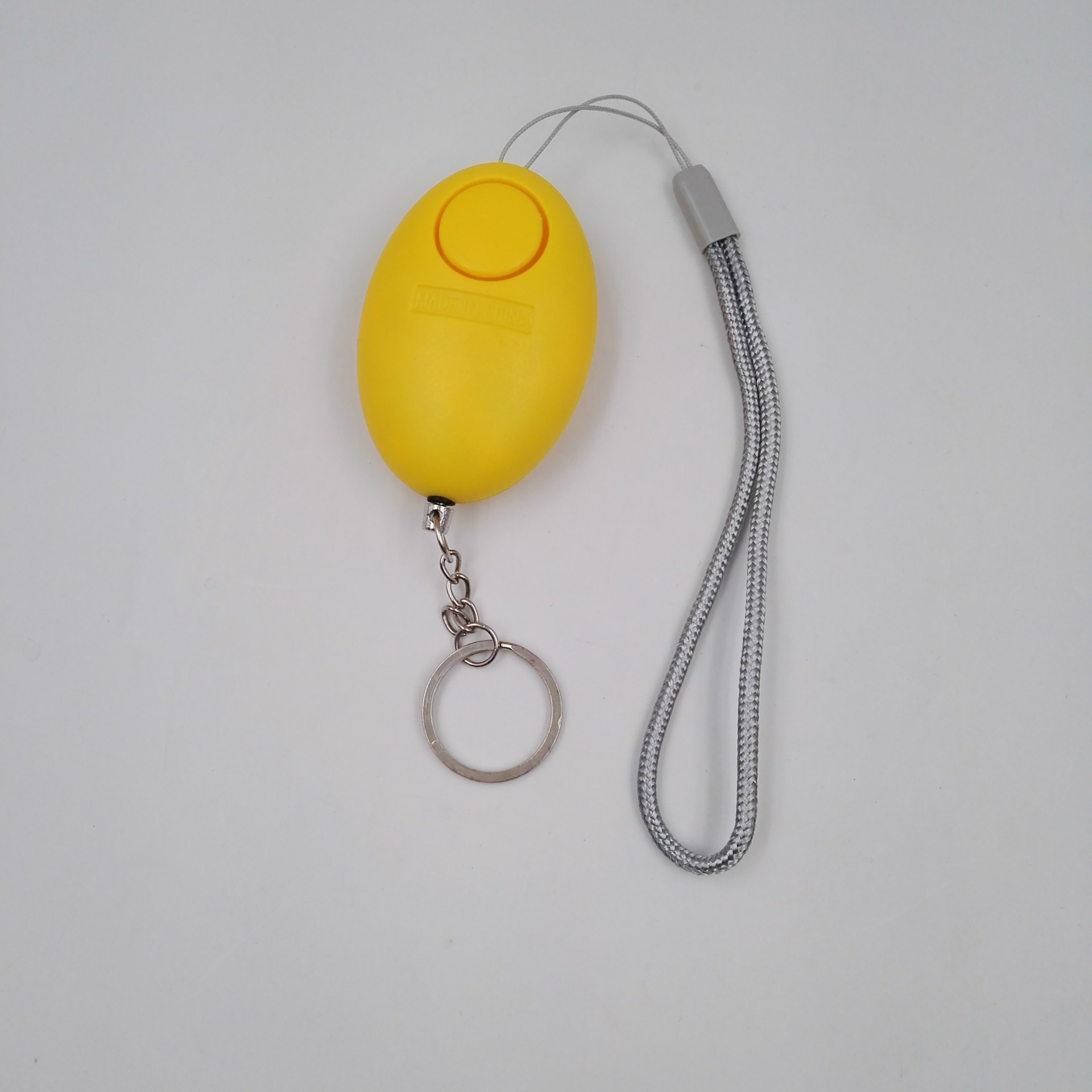 Wholesale Multi-functional Led Personal Alarm PVC Safety Custom Keychain Flashlight Suppliers for Women