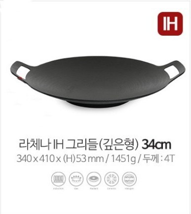 Non Stick BBQ Barbecue induction Grilling Skillet with Folding Handle Round Pizza Grill Pan  OEM Party Pork belly Grill