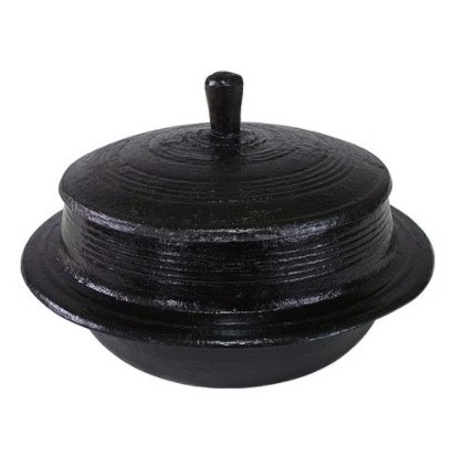 Cast Iron Mini cauldron pot Outdoor BBQ Skillet Griddle Pan Barbecue Nonstick Lid Cauldron pot  Stew pot