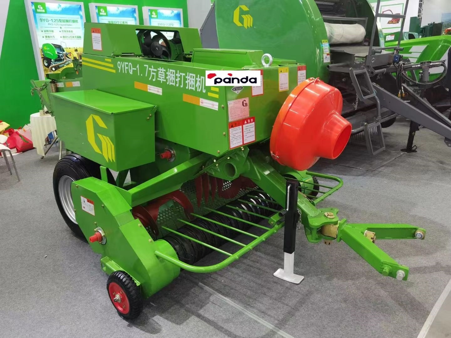 Agriculture Machinery Customized Mini Round Baler Hay Straw Round Net Baler Round Baler For Sale