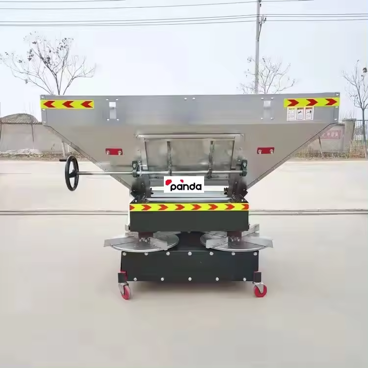 Farm manure spreading machinery pto manure spreader manure raising machine lime spreader sale