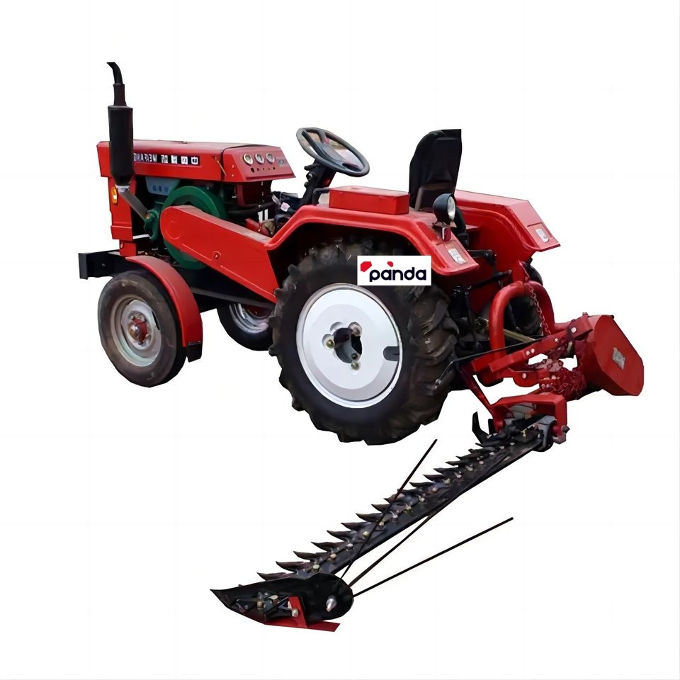 Atv sickle bar hay lawn grass tractor mower Petrol China Lawn Mower Grass Cutting Tractor Brush Mower