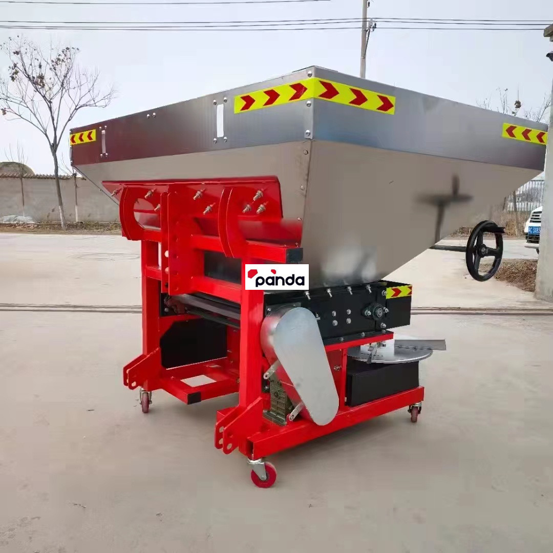 Double Disc Manure Spreader Used in Farmland Fertilizer Spreader for Sale