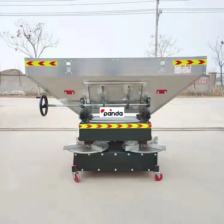 Farm PTO drive organic manure/fertilizer spreader