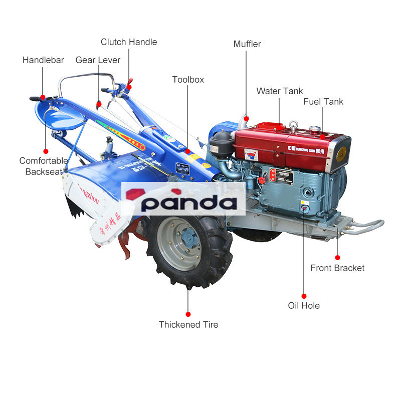 mini hay baler 20hp plough thailand 18hp rake kubota paddy wheel pulley hand electric walk behind 22hp walking wheel tractor