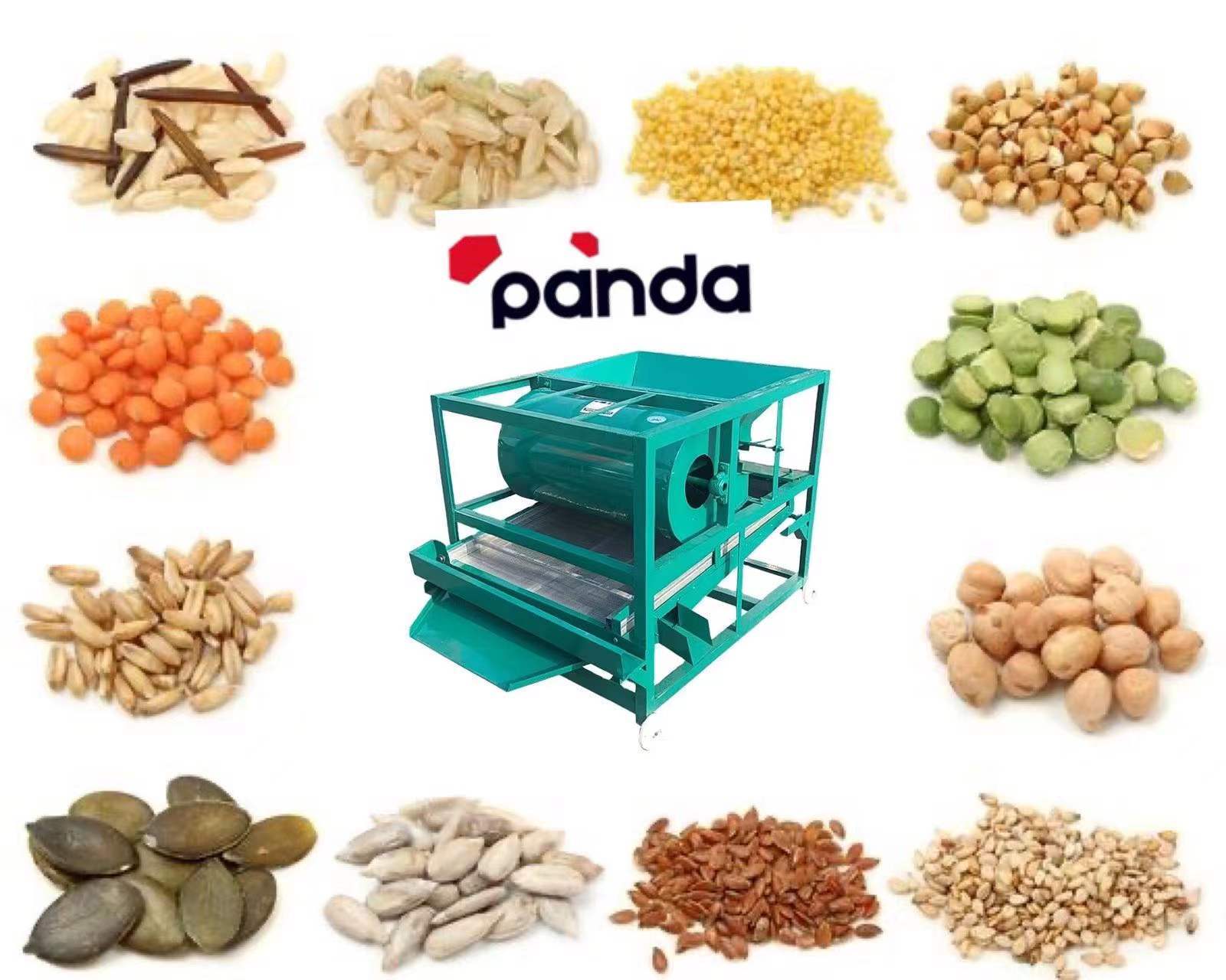 Automatic farming processing grain sorting seed cleaner vibration screening machine/grains sieving machine