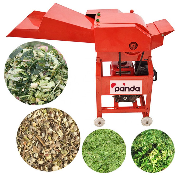 Diesel Corn Rice Grass Stalk Hay Ensilage Chaff Cutter Machine/ Animal fodder cutter/Electric grass cutting