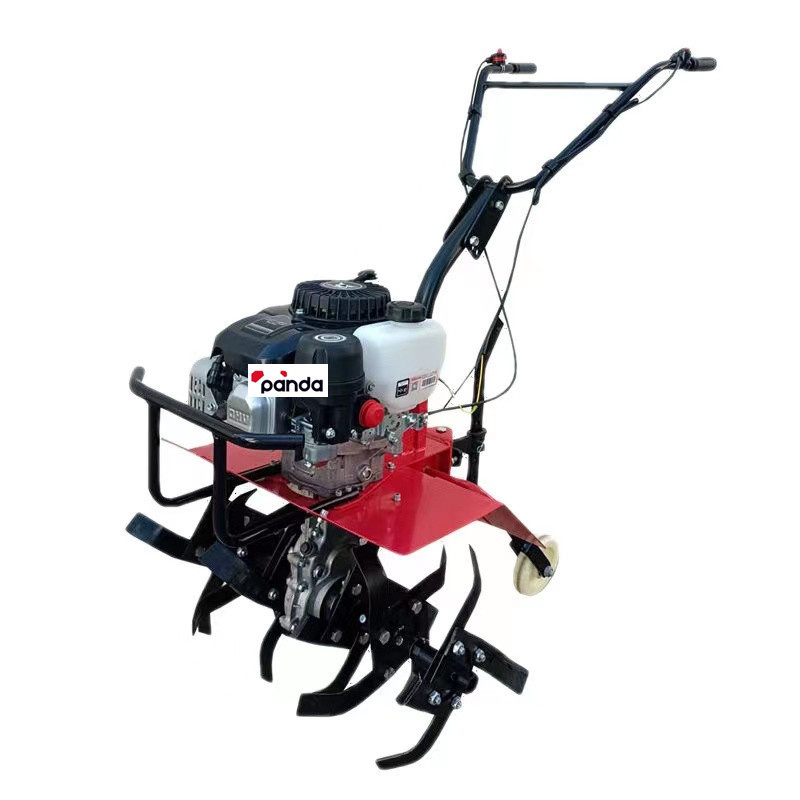 farm machinery mini rotary tiller with mini tiller cultivator parts/hand ploughing machine