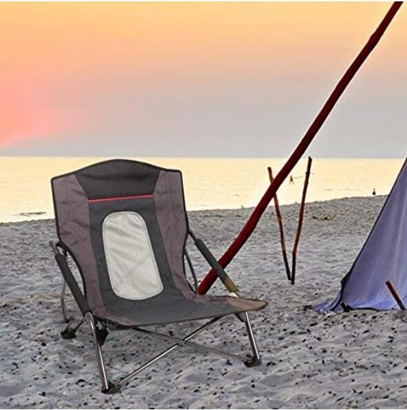 lightweight aluminum backpack portal low sling stable Beach Camp Chair