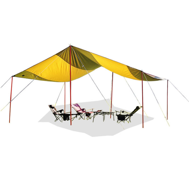 Outdoor 8-10 Person Big Camping Canopy Tarp Tent Waterproof UPF Tent