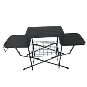 Outdoor Mobile Multi Kitchen Camping Portable Folding Table