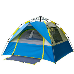 Automatic Sun Protection 3-4 Persons Family Tents Camping Outdoor Waterproof