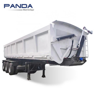 High quality 3 axle 34 ton side tipper trailer /dump semi trailer for sale South Africa