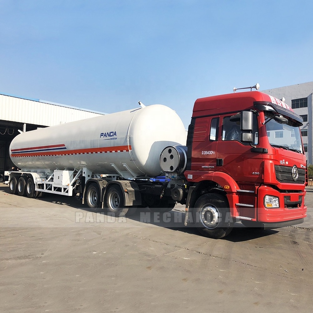 Liquified natural gas tanker 35cbm 36cbm lpg tank semi truck trailer for sale gas tanker trailer semi-trailer