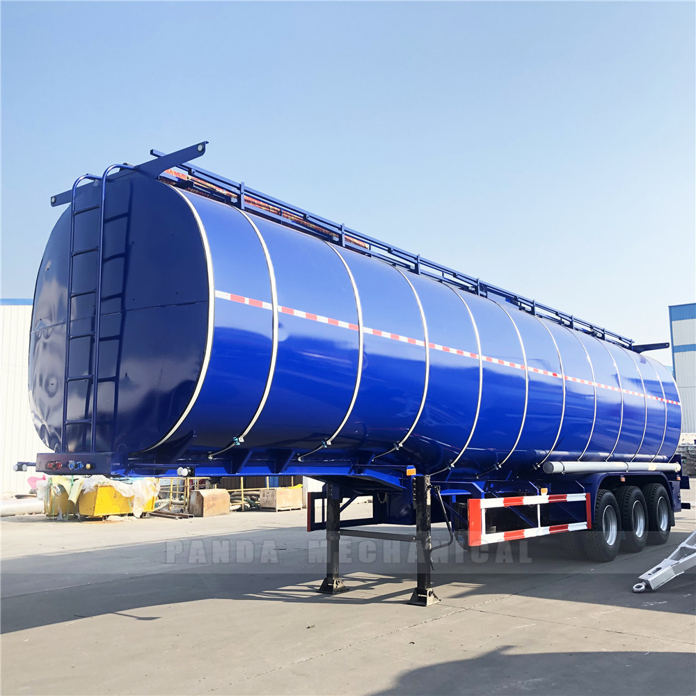 Transportation Pitch Bitumen Asphalt Tank Truck Trailer Asphalt Hauling Trailers Price