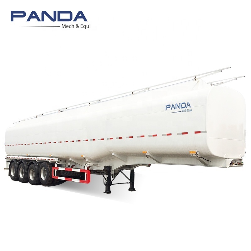 42000lts to 63000 Liters Capacity Gasoline Diesel Tank Trailer Fuel Tanker Semitrailer Panda Truck Trailers Semi-trailer Q345 0%