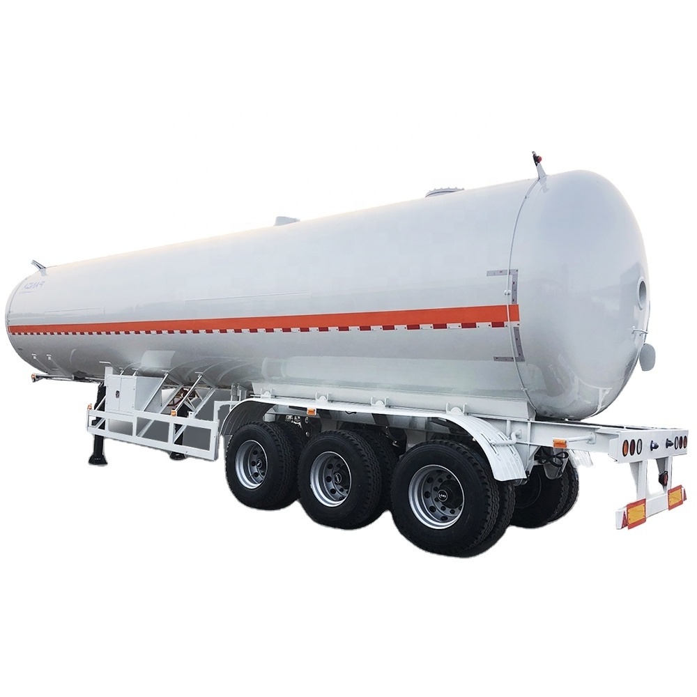 Liquified natural gas tanker 35cbm 36cbm lpg tank semi truck trailer for sale gas tanker trailer semi-trailer