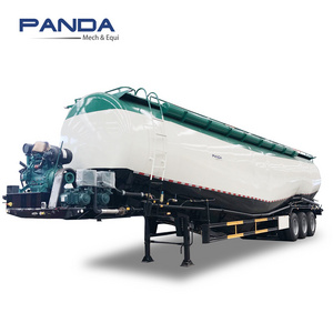 PANDA V Type silo bulk cement carrier trailer cement bulker for sale