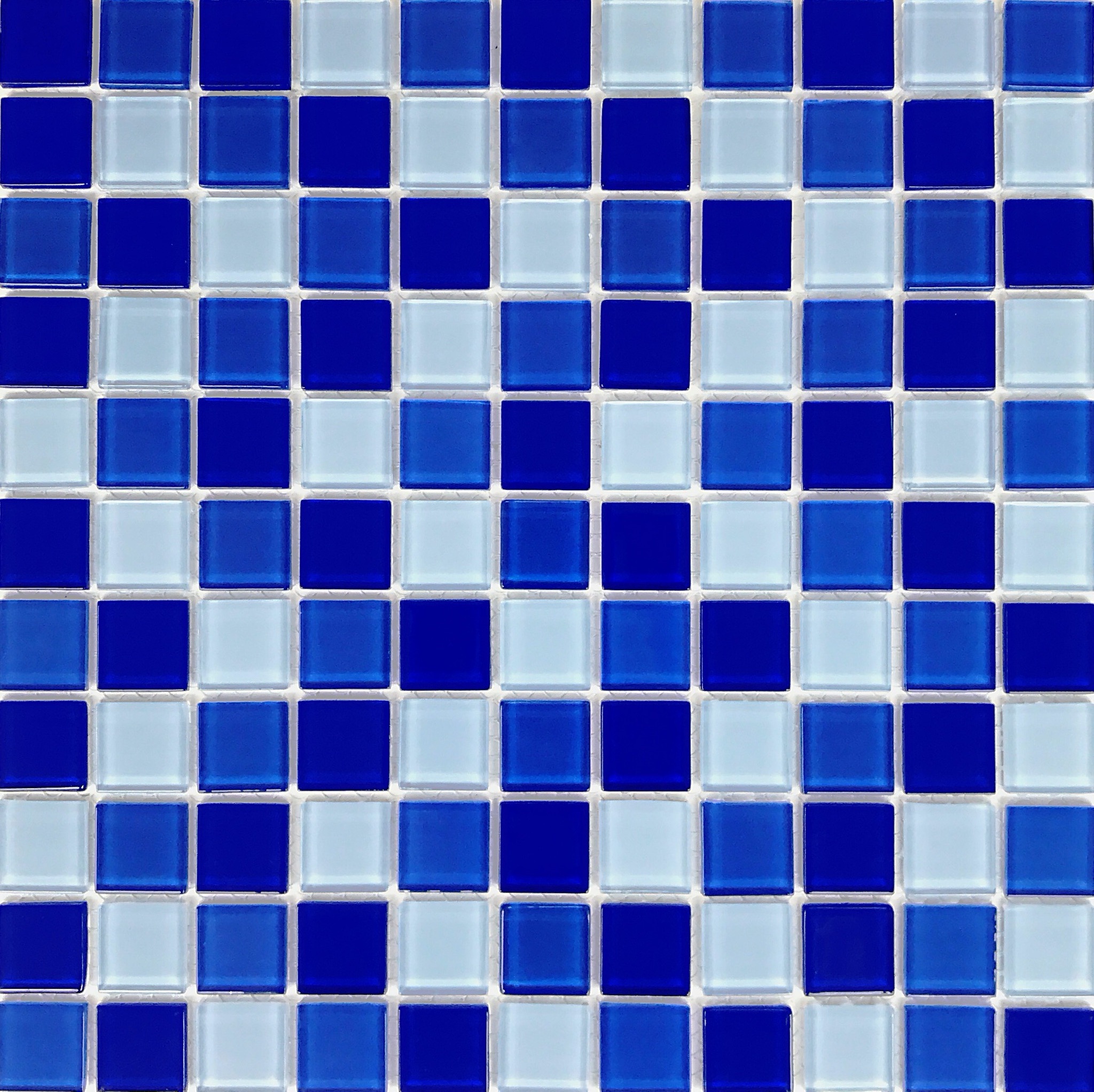 48*48mm Crystal Glass Mosaic Tile for Swimming Pool Floor Tile Decoration