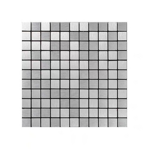 Peel and Stick Tile Metal Aluminum Mosaic Kitchen Backsplash Wall Tile