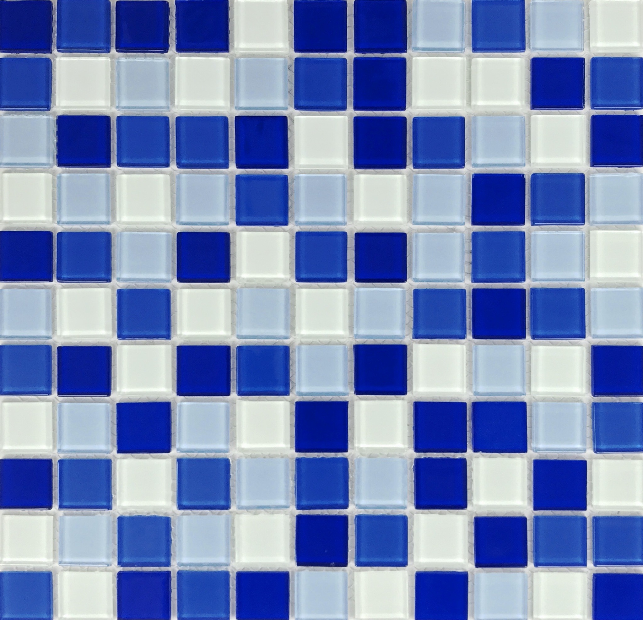 48*48mm Crystal Glass Mosaic Tile for Swimming Pool Floor Tile Decoration