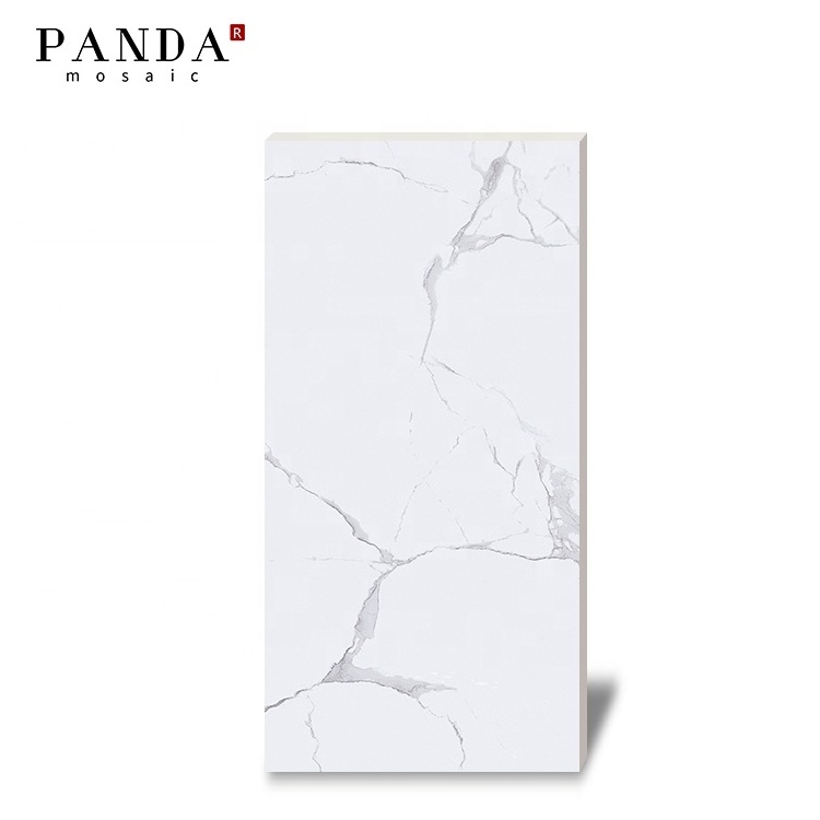 China Italy Design Marble Look Glazed Porcelain Ceramic wall Tiles customized 300*600 multi pattern nature stone floor tile