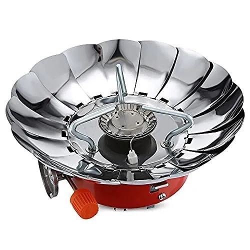 Outdoor Butane Gas Cartridge Windproof Camping Stove Lotus Gas Burner Stove Mini Portable Cooking Picnic Gas Stove