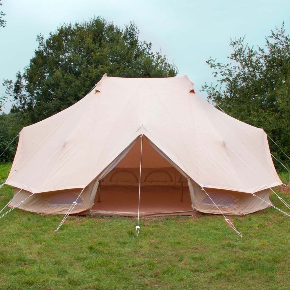 Luxury Outdoor Waterproof Four Season Safari 3m 4m 5m 6m 7m Large Glamping Family Camping Yurt Canvas Bell Emperor Tent