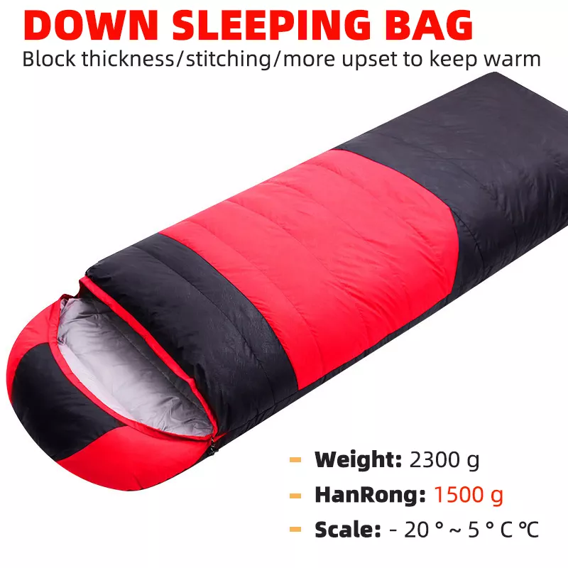 Winter Outdoor Adults Compact Single Camping 2022 NEW Portable Hanging Camping Backpacking Quilted Hammock Cotton Sleeping Bag