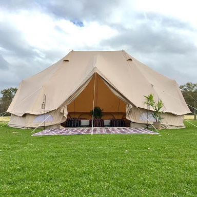 Luxury Outdoor Waterproof Four Season Safari 3m 4m 5m 6m 7m Large Glamping Family Camping Yurt Canvas Bell Emperor Tent