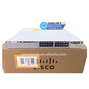 Original New Ciscos C9300-24P-E Catalyst 9300 24-port PoE+ 24 port sfp poe network switch