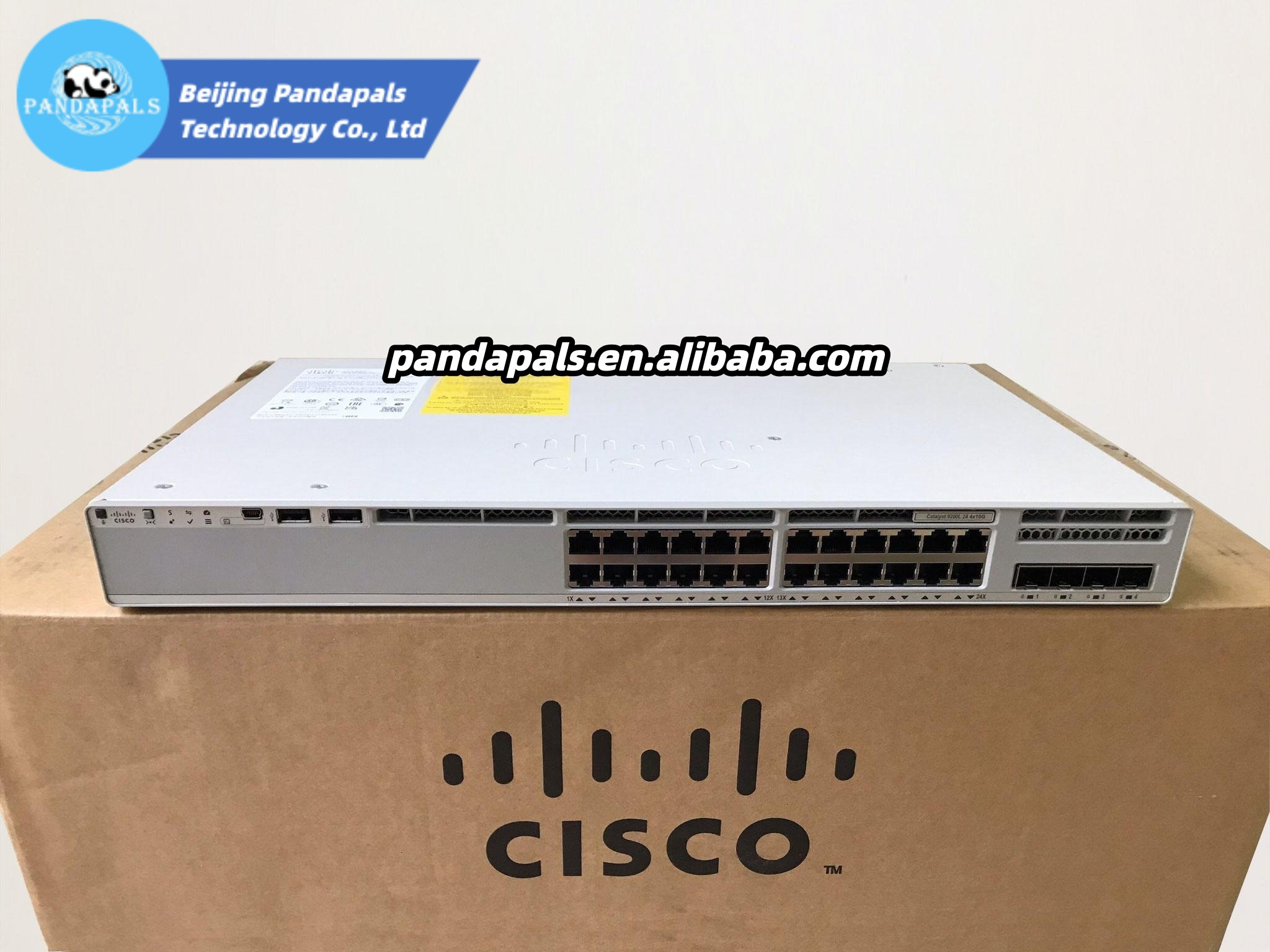 Original New Ciscos C9200L-24T-4X-E Catalyst 9200 Series for cisco sfp switch 24 port